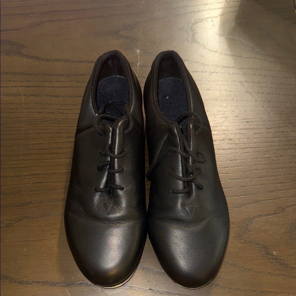 Bloch Black Lace Up Kids Tap Dance Shoes
